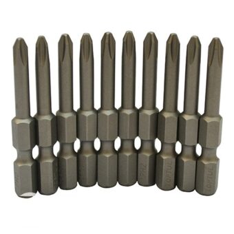 Набор бит 1/4" 50мм PH2 магнитных (под шуруповерт) 10шт TOPTUL FSLA0802G