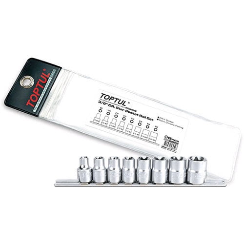 gaag0802 Набор головок TORX 3/8″ E8-E20 8 ед. звезда Давида TOPTUL GAAG0802