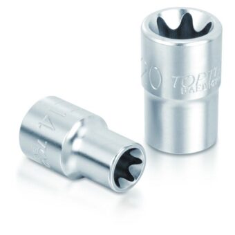 Набор головок TORX 3/8" E8-E20 8 ед. звезда Давида TOPTUL GAAG0802 Набор головок TORX 3/8" E8-E20 8 ед. звезда Давида TOPTUL GAAG0802