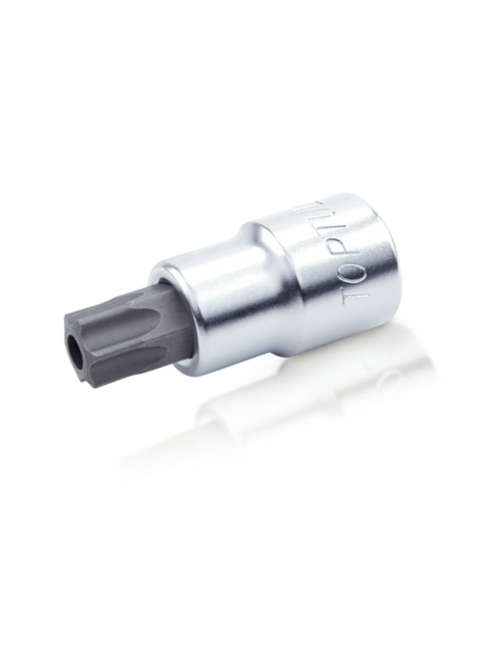 Набор бит пятигранных впрессованных в головку 1/2" TORX T20-T55 с отверстием 8 ед. TOPTUL GAAG0806 Набор бит пятигранных впрессованных в головку 1/2" TORX T20-T55 с отверстием 8 ед. TOPTUL GAAG0806