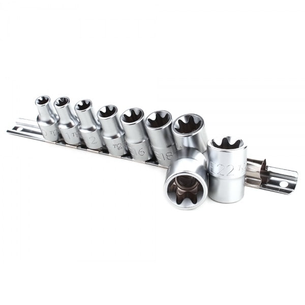 gaag0901 Набор головок TORX 1/2″ E10-E24 9 ед. звезда Давида TOPTUL GAAG0901