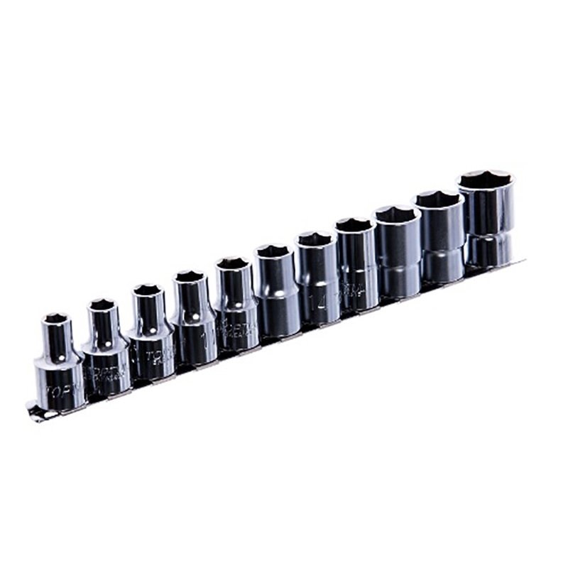 gaaq1601u Набор головок 1/2″ на планке 11 ед. 8-15, 17, 19, 22 мм TOPTUL GAAQ1601U