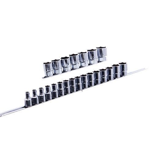gaaq1604u-12-2 Набор головок 12-гранных на планке 1/2″ 23 ед. 8-28, 30, 32 мм TOPTUL GAAQ1604U-12