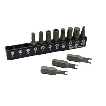 Набор бит 1/4" 11ед. комбинированный TOPTUL GAAV1104 Набор бит 1/4" 11ед. комбинированный TOPTUL GAAV1104