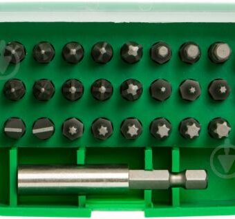 Набор бит 1/4" SL, PH, PZ, TORX, HEX и магнитный держатель 31 ед. TOPTUL GAAW3101 Набор бит 1/4" SL, PH, PZ, TORX, HEX и магнитный держатель 31 ед. TOPTUL GAAW3101