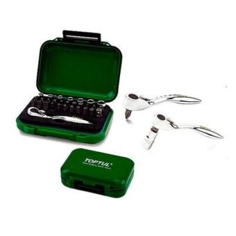 Набор головок с трещоткой 1/4" 13 ед. TOPTUL GABW1301