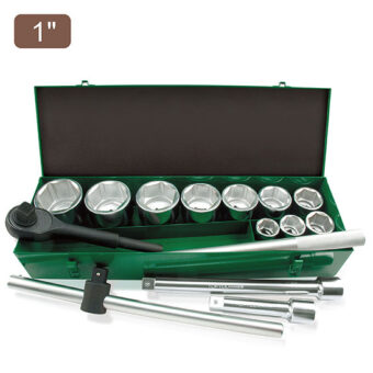 Набор инструмента 1" 14 ед. 6-гранного TOPTUL GCAD1402 Набор инструмента 1" 14 ед. 6-гранного TOPTUL GCAD1402