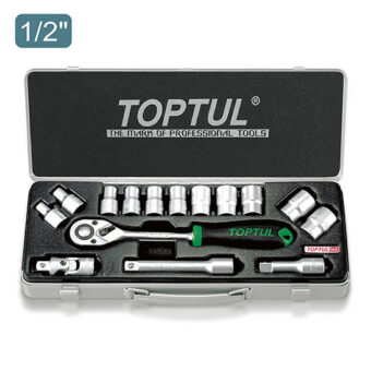Набор инструмента 1/2" 15ед. 6-гранный TOPTUL GCAD1502