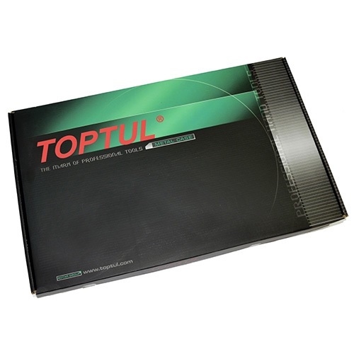 Набор инструмента комбинированный 1/2" короткие и длинные головки TOPTUL GCAD4102 Набор инструмента комбинированный 1/2" короткие и длинные головки TOPTUL GCAD4102
