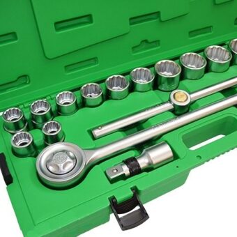 Набор инструмента 3/4" 17 ед. 12-гранного TOPTUL GCAI1702 Набор инструмента 3/4" 17 ед. 12-гранного TOPTUL GCAI1702