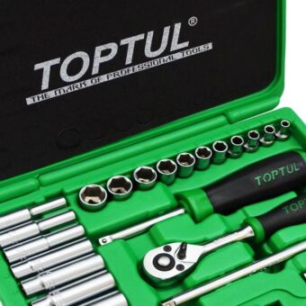 Набор инструмента 1/4" 24 ед. TOPTUL GCAI2403 Набор инструмента 1/4" 24 ед. TOPTUL GCAI2403