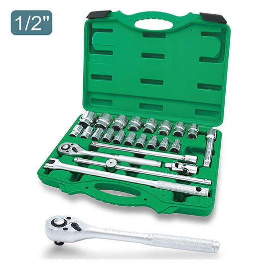 gcai2411 Набор инструмента 1/2″ 24 ед. TOPTUL GCAI2411