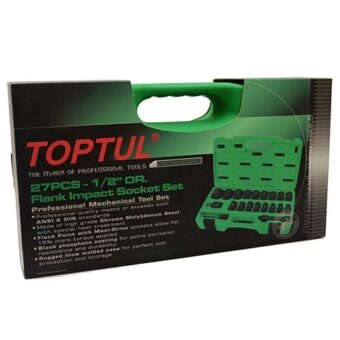 Набор головок ударных 1/2" 10-32 мм 27 ед. TOPTUL GCAI2701 Набор головок ударных 1/2" 10-32 мм 27 ед. TOPTUL GCAI2701