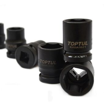 Набор головок ударных 1/2" 10-24 мм 10 ед. TOPTUL GDAD1001
