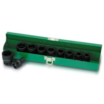 Набор головок ударных 1/2" 10-24 мм 10 ед. TOPTUL GDAD1001