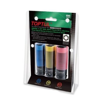 Набор головок 1/2" для шиномонтажа 3 ед. Pro-Series TOPTUL GDAS0301 Набор головок 1/2" для шиномонтажа 3 ед. Pro-Series TOPTUL GDAS0301