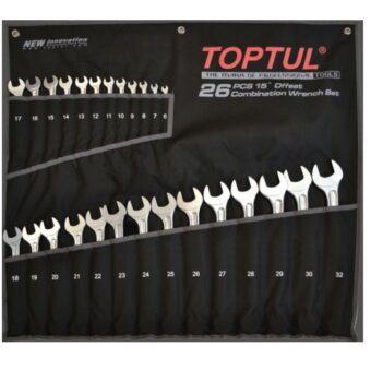 Набор ключей комбинированных 26 шт. 6-32 "Hi-Performance" TOPTUL GPAX2601