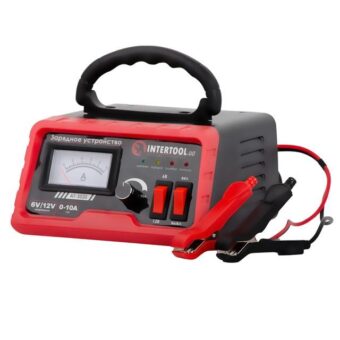 Зарядное устройство 6/12В, регулировка силы тока 0-10А, 230В INTERTOOL AT-3020 Зарядное устройство 6/12В, регулировка силы тока 0-10А, 230В INTERTOOL AT-3020