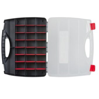 Органайзер пластиковый, 19" 480x380x80 мм INTERTOOL BX-4003