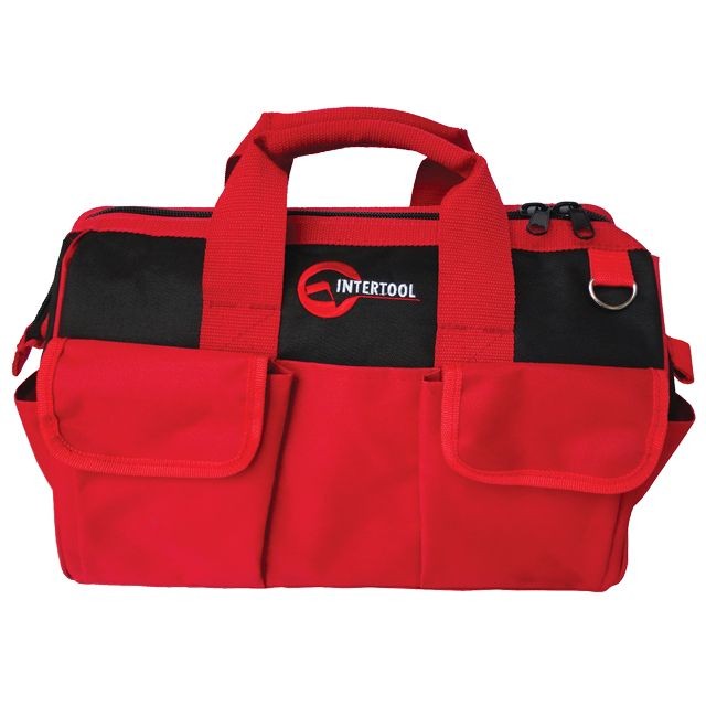 intertool-bx-9005-photo-1 Сумка для инструментов, 16 карманов 405 мм x 230 мм x 300 мм INTERTOOL BX-9005