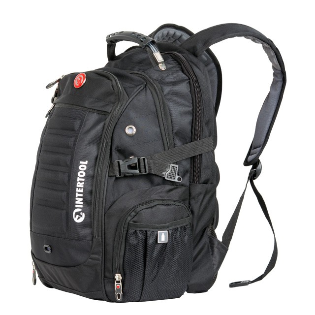 Рюкзак Intertool, 3 отделения, 20 л INTERTOOL BX-9020 Рюкзак Intertool, 3 отделения, 20 л INTERTOOL BX-9020