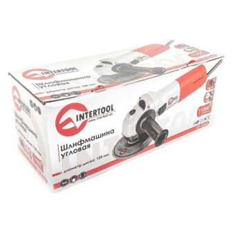 Шлифмашина угловая 750 Вт, 11000 об/мин, 125 мм INTERTOOL DT-0263 Шлифмашина угловая 750 Вт, 11000 об/мин, 125 мм INTERTOOL DT-0263