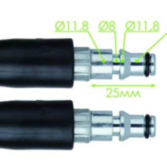 Шланг высокого давления 10м, к мойкам DT-1503/1504/1508/1509/1515/1517, макс. 200бар INTERTOOL DT-1560 Шланг высокого давления 10м, к мойкам DT-1503/1504/1508/1509/1515/1517, макс. 200бар INTERTOOL DT-1560