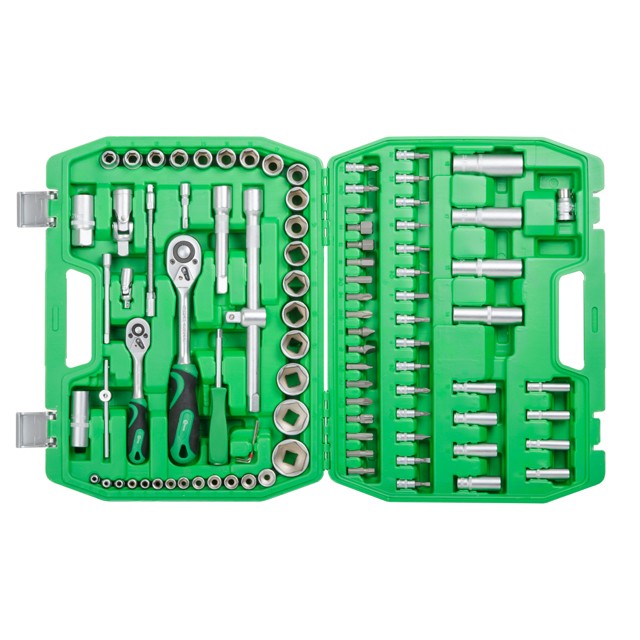 Набор инструментов 1/2" и 1/4" 94ед INTERTOOL ET-6094SP Набор инструментов 1/2" и 1/4" 94ед INTERTOOL ET-6094SP