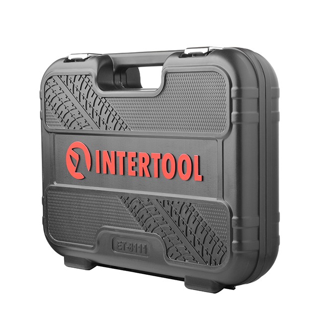 Набор инструментов 111 ед. STORM, 1/2", 1/4", Сr-V INTERTOOL ET-8111 Набор инструментов 111 ед. STORM, 1/2", 1/4", Сr-V INTERTOOL ET-8111