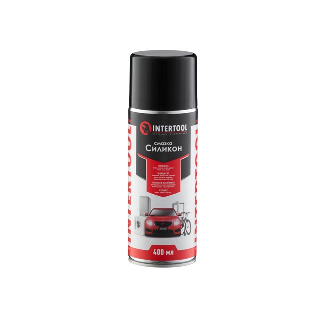 intertool-fs-6040-photo-1 Cмазка “Силикон”, аэрозоль 400 мл INTERTOOL FS-6040