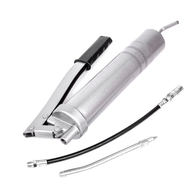 intertool-ht-0063-photo-1 Шприц для смазки, 500 мл, две насадки INTERTOOL HT-0063