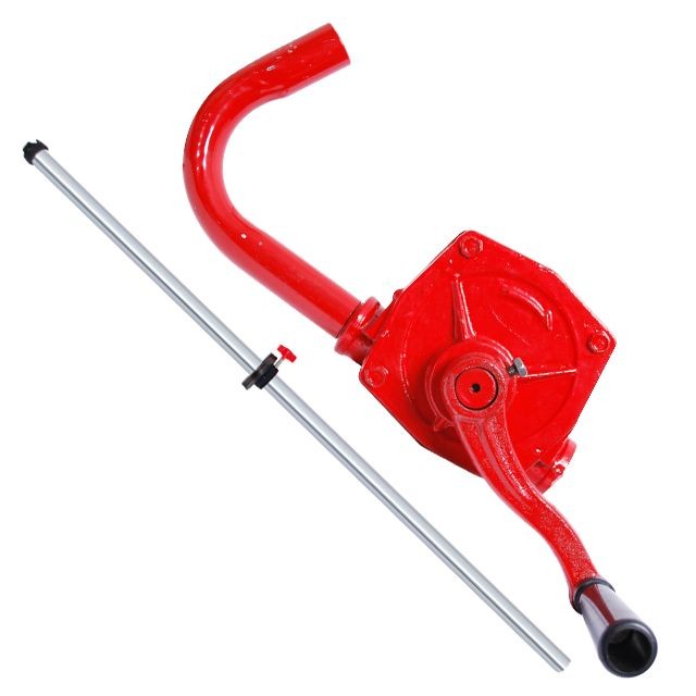 intertool-ht-0067-photo-1 Насос для масла ручной роторный 26 л/мин INTERTOOL HT-0067