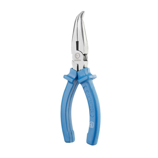 Щипцы удлиненные изогнутые INTERTOOL Щипцы удлиненные изогнутые INTERTOOL