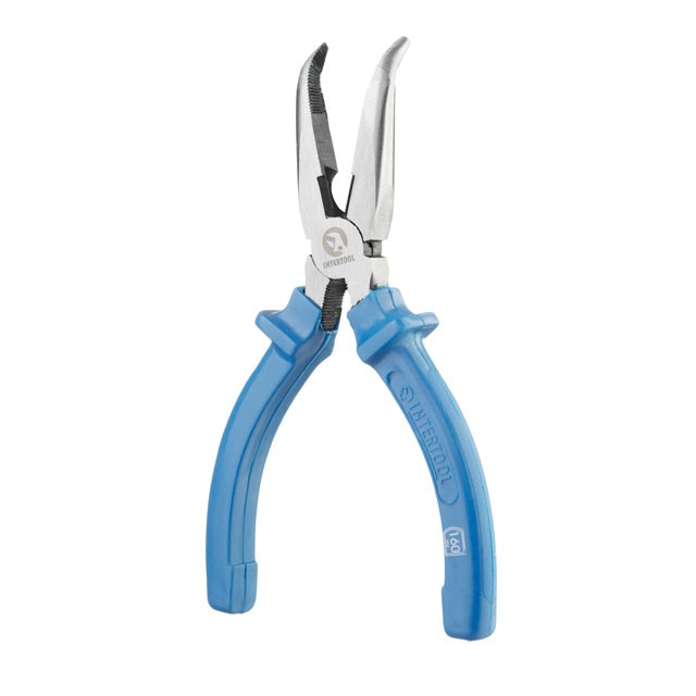 Щипцы удлиненные изогнутые INTERTOOL Щипцы удлиненные изогнутые INTERTOOL