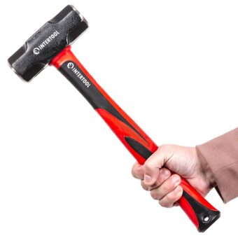 Кувалда, ручка из фибергласса INTERTOOL Кувалда, ручка из фибергласса INTERTOOL