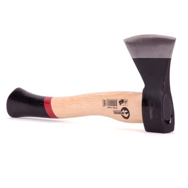 Топор, ручка пекан, 48-57 HRC INTERTOOL Топор, ручка пекан, 48-57 HRC INTERTOOL