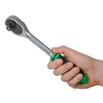 Рукоятка с храповым механизмом на 72 зуба 1/2", Cr-v. INTERTOOL HT-2126
