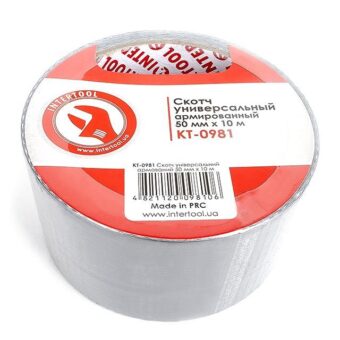 Скотч универсальный армированный ширина 50 мм INTERTOOL Скотч универсальный армированный ширина 50 мм INTERTOOL