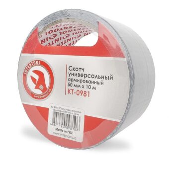 Скотч универсальный армированный ширина 50 мм INTERTOOL Скотч универсальный армированный ширина 50 мм INTERTOOL