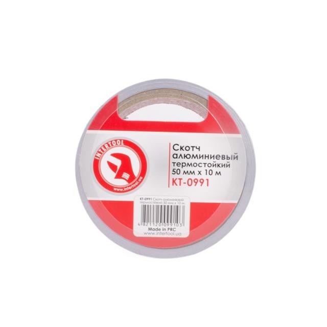 intertool-kt-0991-photo-1 Скотч алюминиевый термостойкий ширина 50 ммм INTERTOOL