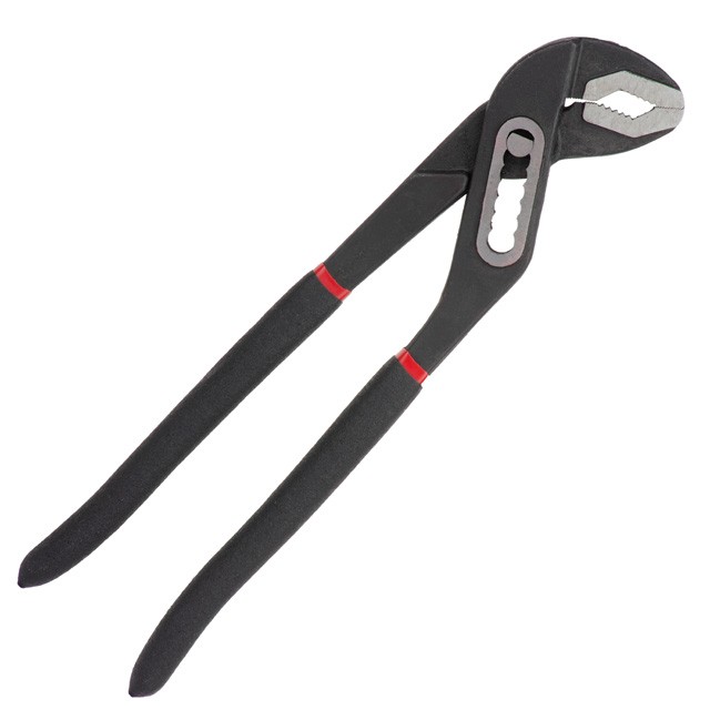 intertool-nt-0160-photo-1 Клещи сантехнические, кованая сталь 40CrV INTERTOOL