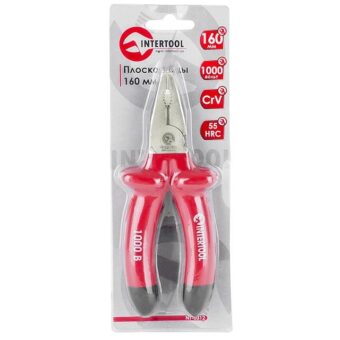 Плоскогубцы 1000 V INTERTOOL Плоскогубцы 1000 V INTERTOOL