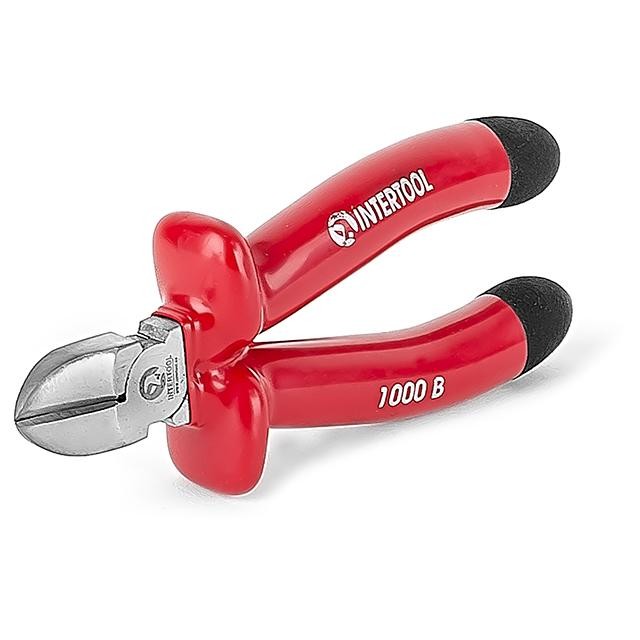 intertool-nt-0322-photo-1 Бокорезы 160 мм CrV 1000 В INTERTOOL NT-0322