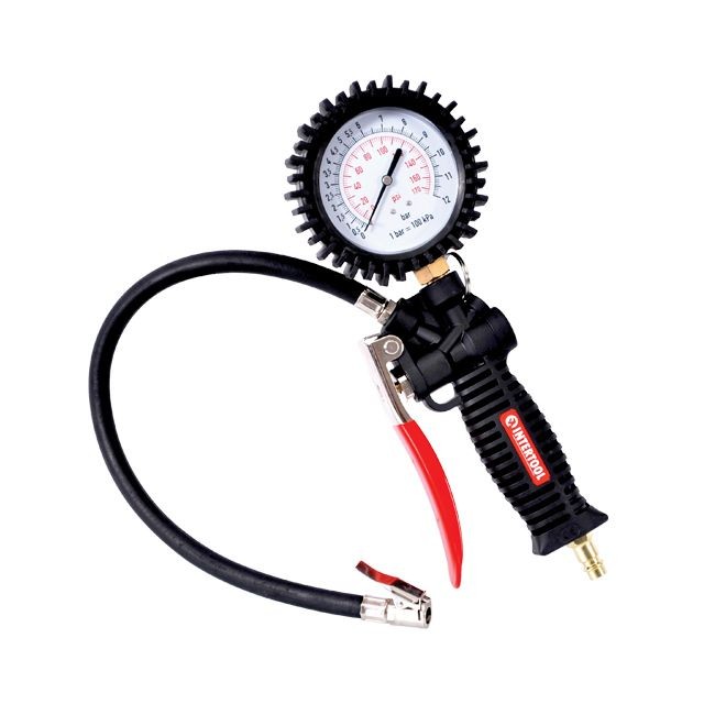 intertool-pt-0510-photo-1 Пистолет для накачки шин с манометром профессиональный INTERTOOL PT-0510