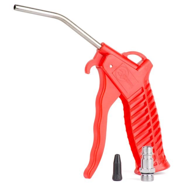 intertool-pt-0805-photo-1 Пистолет продувочный пластиковый, наконечник 10см с насадкой INTERTOOL PT-0805
