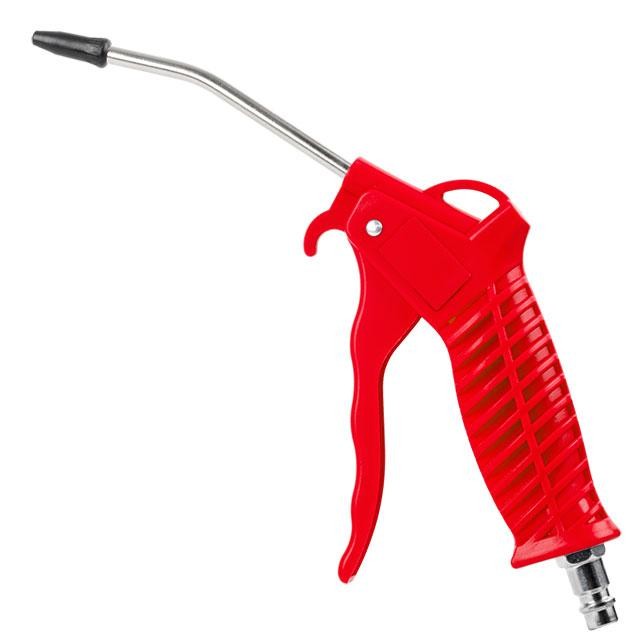Пистолет продувочный пластиковый, наконечник 10см с насадкой INTERTOOL PT-0805 Пистолет продувочный пластиковый, наконечник 10см с насадкой INTERTOOL PT-0805