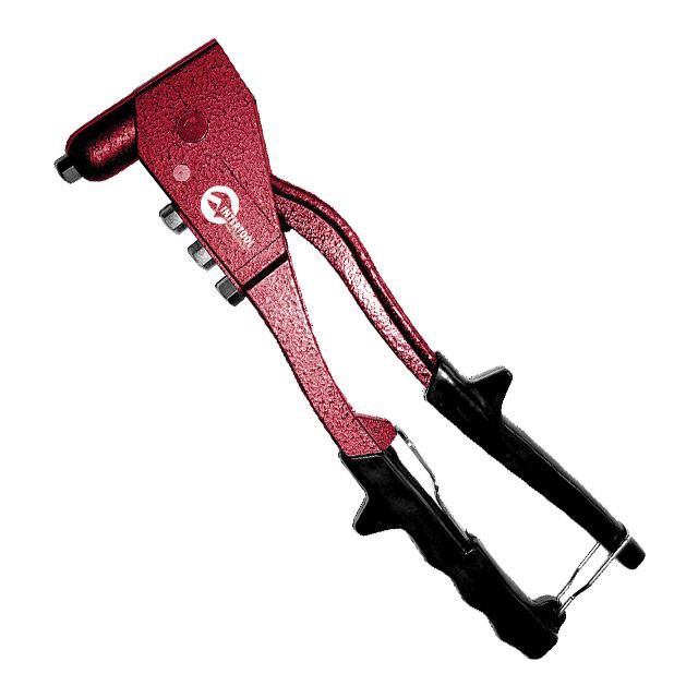 intertool-rt-0010-photo-1 Пистолет заклепочный ручной цельностальной, диаметр заклепки 3,2; 4; 4,8 мм INTERTOOL RT-0010