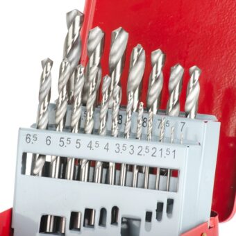 Набор сверл по металлу HSS 19 шт (1.0-10.0) INTERTOOL SD-0119 Набор сверл по металлу HSS 19 шт (1.0-10.0) INTERTOOL SD-0119