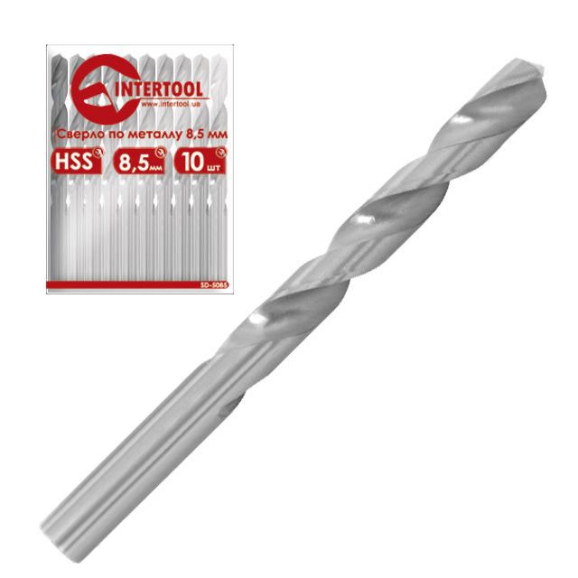 intertool-sd-5125-photo-1 Сверло по металлу 12,5 мм HSS INTERTOOL SD-5125