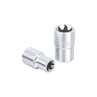 Головка торцевая 1/4" E-тип, под звездочку TOPTUL, профессиональная